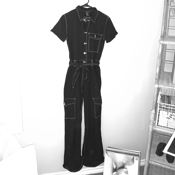 white work jumpsuit